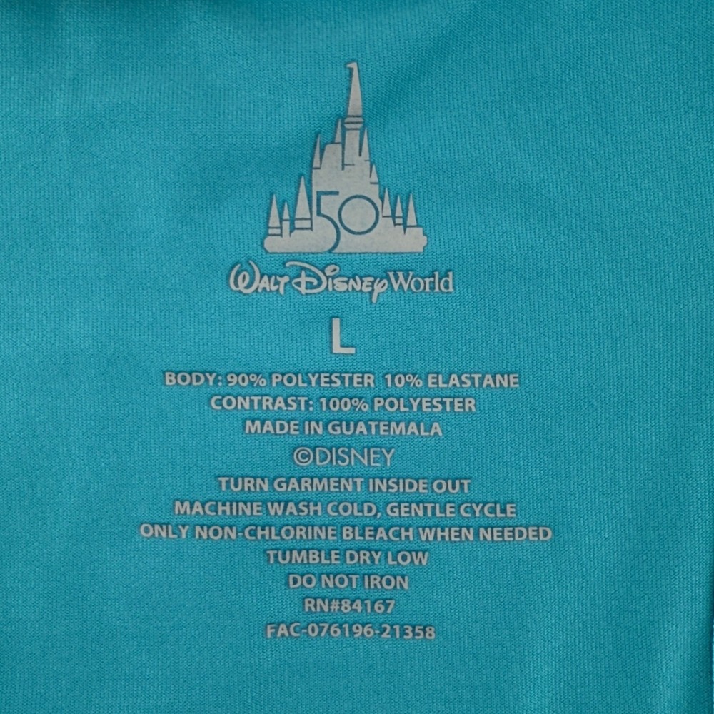 Disney 2022 Princess Half Marathon Racerback Tank Top Blue Women L‎ Activewear - Picture 5 of 5